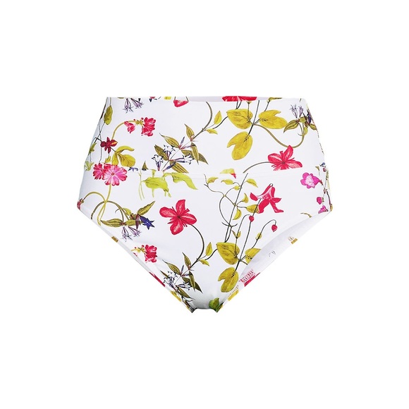 Lands' End Other - Land's End plus pinchless high waist bikini bottoms white multi garden floral 2X